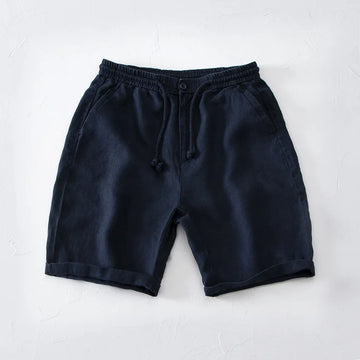 Aidase Men Summer Thin Loose Straight Elastic Pants Boys Casual Linen Sports Shorts Plus Size Lace-up Short Beachwear Running Shorts aidase-shop